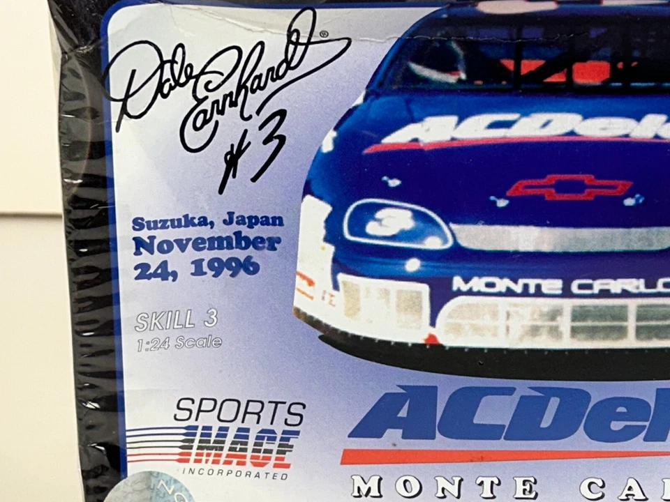 Monograma 1996 Dale Earnhardt 1996 Suzaka Japón Monte Carlo Modelo Kit Nuevo en Caja Foto 2 de 4