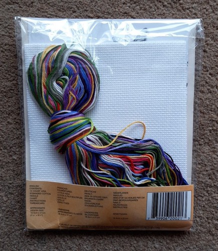 WINNIE THE POOH EEYORE'S TAIL CROSS STITCH KIT DESIGNER STITCHES - Picture 3 of 3