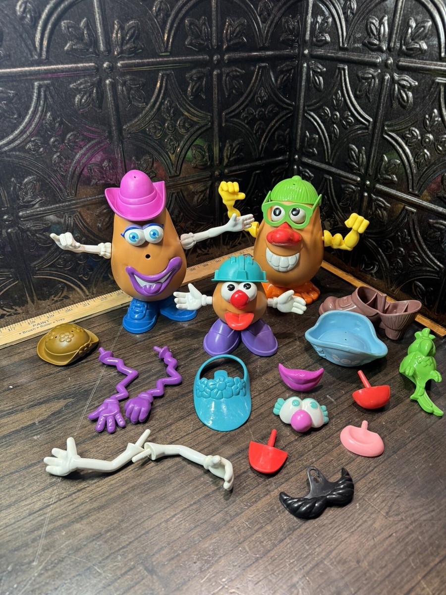 Huge Mr. & Mrs. Potato Head Vintage mixed lot of Accessories | eBay