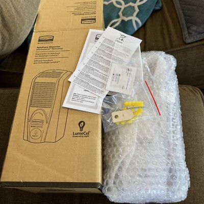 New Sealed Rubbermaid Technical Concepts Auto Foam Dispenser LumeCel 1980826