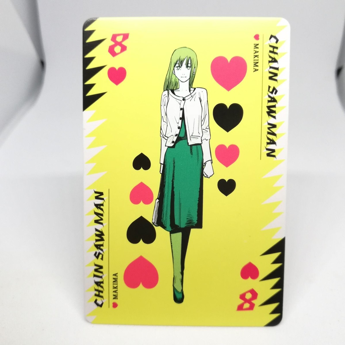 8 MAKIMA heart Chainsaw Man PLAYNG CARDS TATSUKI FUJIMOTO JUMP