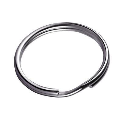 100 Pack 1 Inch Split Key Rings Metal Keychain Rings for DIY Crafts Keys Bags