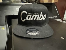 West Coast Cambo Black Snap Back Hat - Asian Sabaidee Cambodian Khmer Southeast
