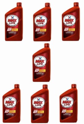 7 Qts. Auto. Trans. Fluid ATF VALVOLINE MaxLife Full Synthetic Dex/Mex MERCON LV