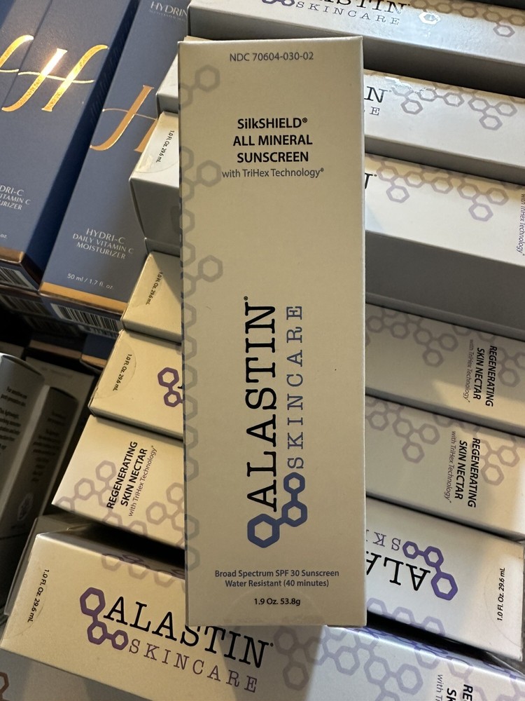 ALASTIN SilkShield Mineral Sunscreen SPF 30 – 1.9 oz Oil-Free Broad Spectrum Protection  