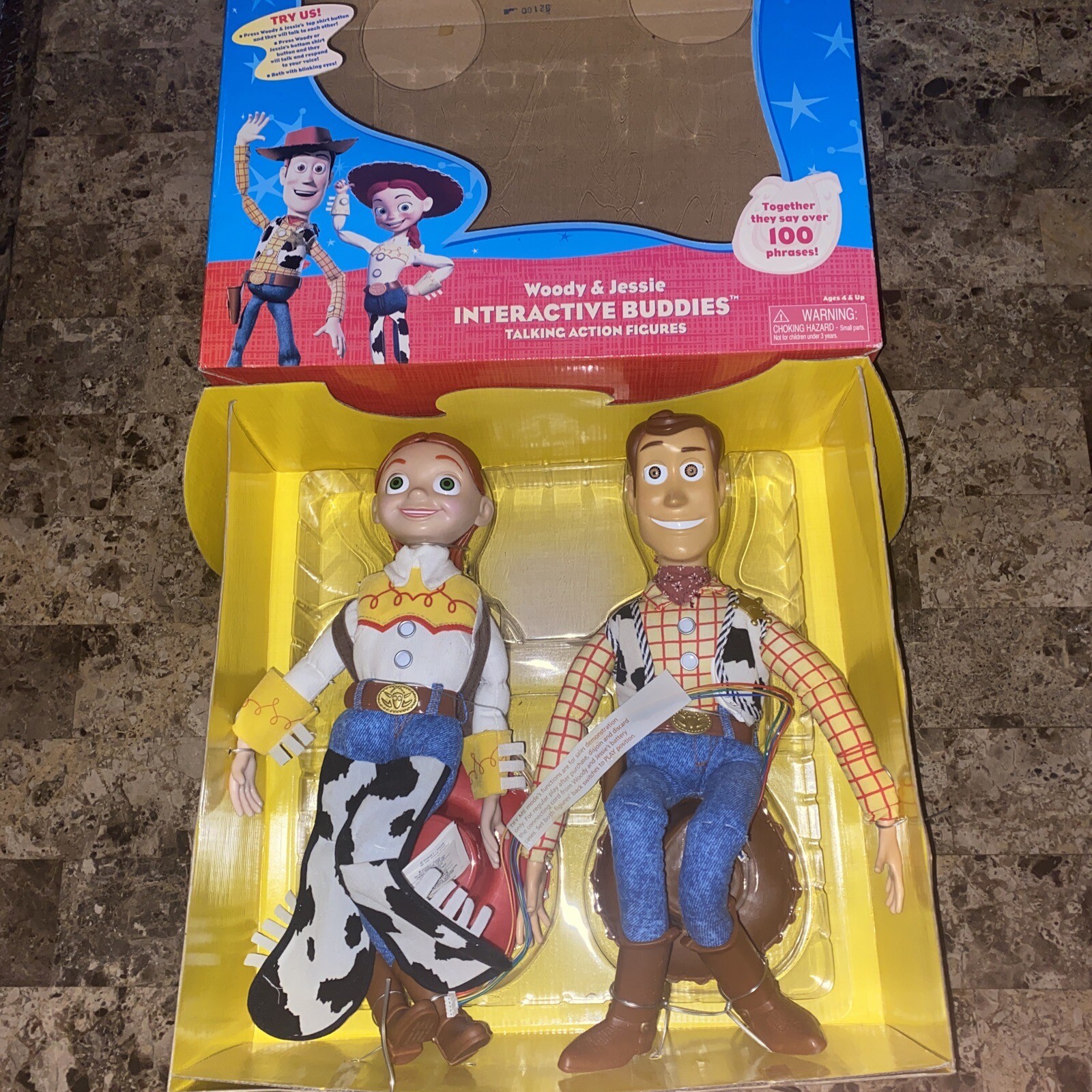 Disney/ Pixar Toy Story 2 Woody & Jessie Interactive Talking Dolls Thinkway Toys