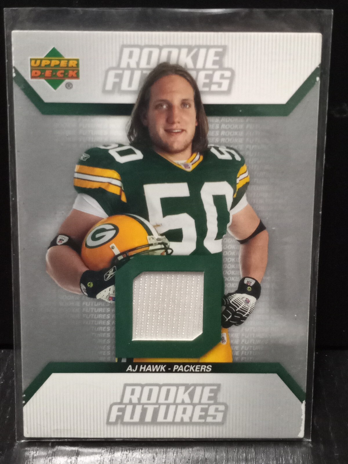 AJ Hawk Upper Deck Rookie Futures Jersey #RFAH Jersey