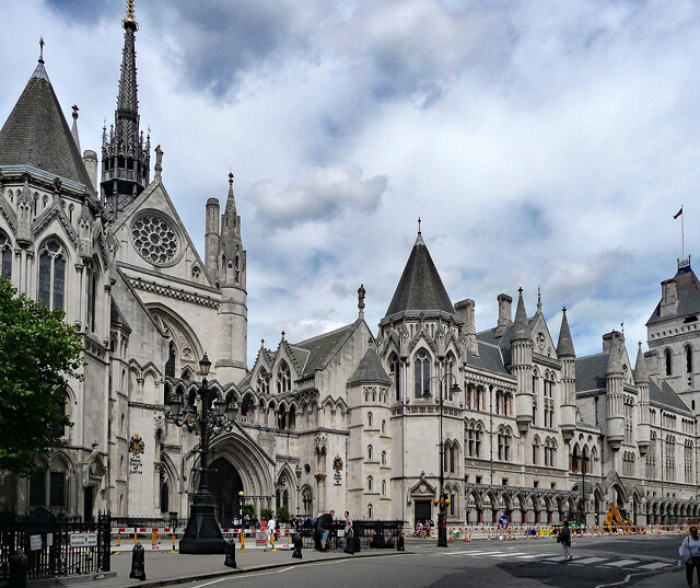 PHOTO LONDON ROYAL COURTS OF JUSTICE STRAND (1) GEORGE EDMUND
