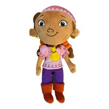 Disney Jake and the Neverland Pirates Izzy Doll 12" Tall Plush Stuffed Doll Toy