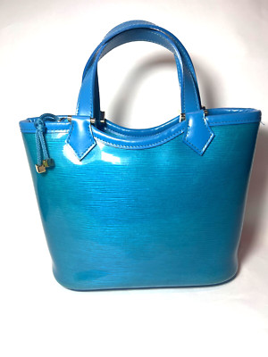 Louis Vuitton Lagoon Bay Bleu Plage Vinyl Epi Authentic