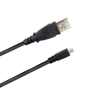USB Data Charge Sync Cable Lead For REPLACEMENT USB CABLE FOR SONY Cybershot DSC-WX500 Camera
