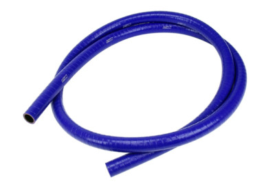 HPS FKM Lined Silicone Hose High Temperature Reinforced 9 Feet 5/16'' ID - Blue