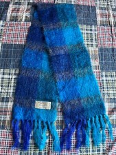 Vintage Mohair Scarf by Lynn Sinclair Made In Great Britain Fringe Scarf