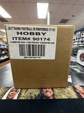 2017 Preferred Football 10 Box Case! Factory Sealed! Possible Patrick Mahomes!