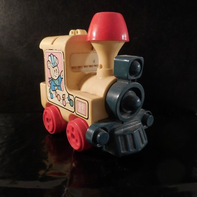 Locomotive Jouet TOMY Vintage – Train Mécanique – France – Années 1980 – N3071