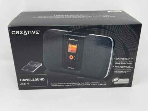 Creative TravelSound ZEN V MP3 Player Docking Station Portable Speaker & Charger - Picture 11 of 17