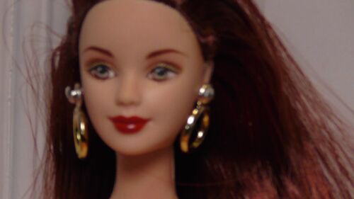 Vintage Barbie Puppe Indonesien Körper kastanienbraune Haare grüne Augen wunderschön - Bild 2 von 7
