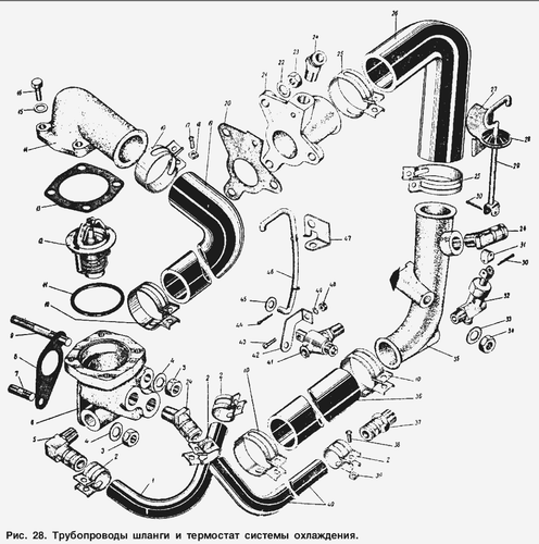 Moskvich 2141 Thermostat Termostato - Picture 2 of 2