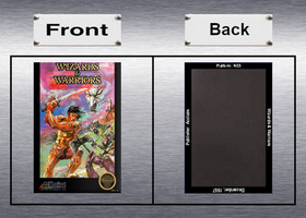Wizards & Warriors Video Game Box Art *NES* High Quality Magnet