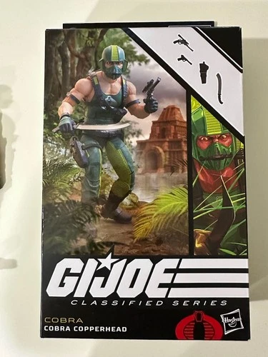 GI Joe Classified Series Cobra Copperhead - Mint & 100% Complete