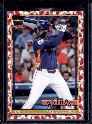 2026 Topps Series 1 Yordan Alvarez Base (RAW)