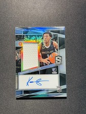 2022-23 Panini Spectra Patch Auto RPA Kennedy Chandler RC #231 Silver /199 XV44