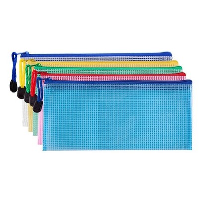 Small Zipper Envelope Document Storage Pouch Bag Invoice Holder Organizer for...