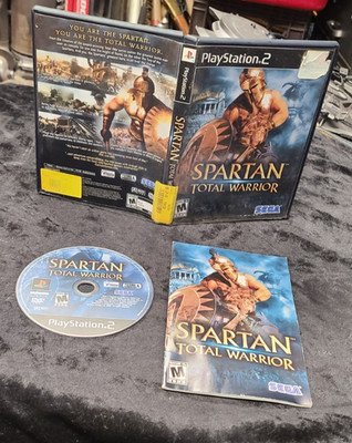 Spartan: Total Warrior (Sony PlayStation 2, 2005) Complete CIB