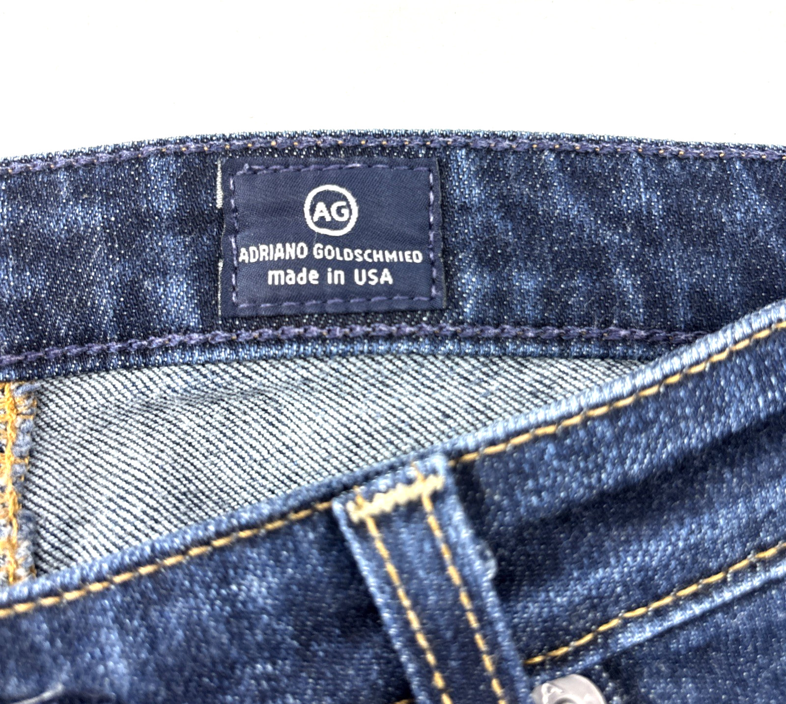 AG Adriano Goldschmied The Stilt Jeans Women’s 28R Dark Wash Cigarette Leg thumbnail 5