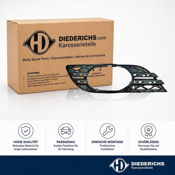 LÜFtungsgitter StossfÄNger Links Diederichs 1615147 FÜR Mercedes-image