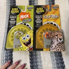 NEW  NICK SPONGEBOB SQUAREPANTS VIEW-MASTER 3D VIEWER SUPER SOUNDS 3-D  Safari