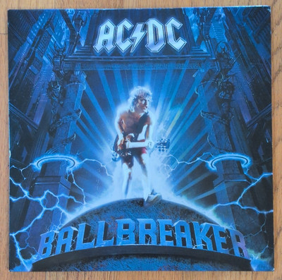 AC/DC Ballbreaker Rock LP 12'' Black Vinyl Record Atlantic