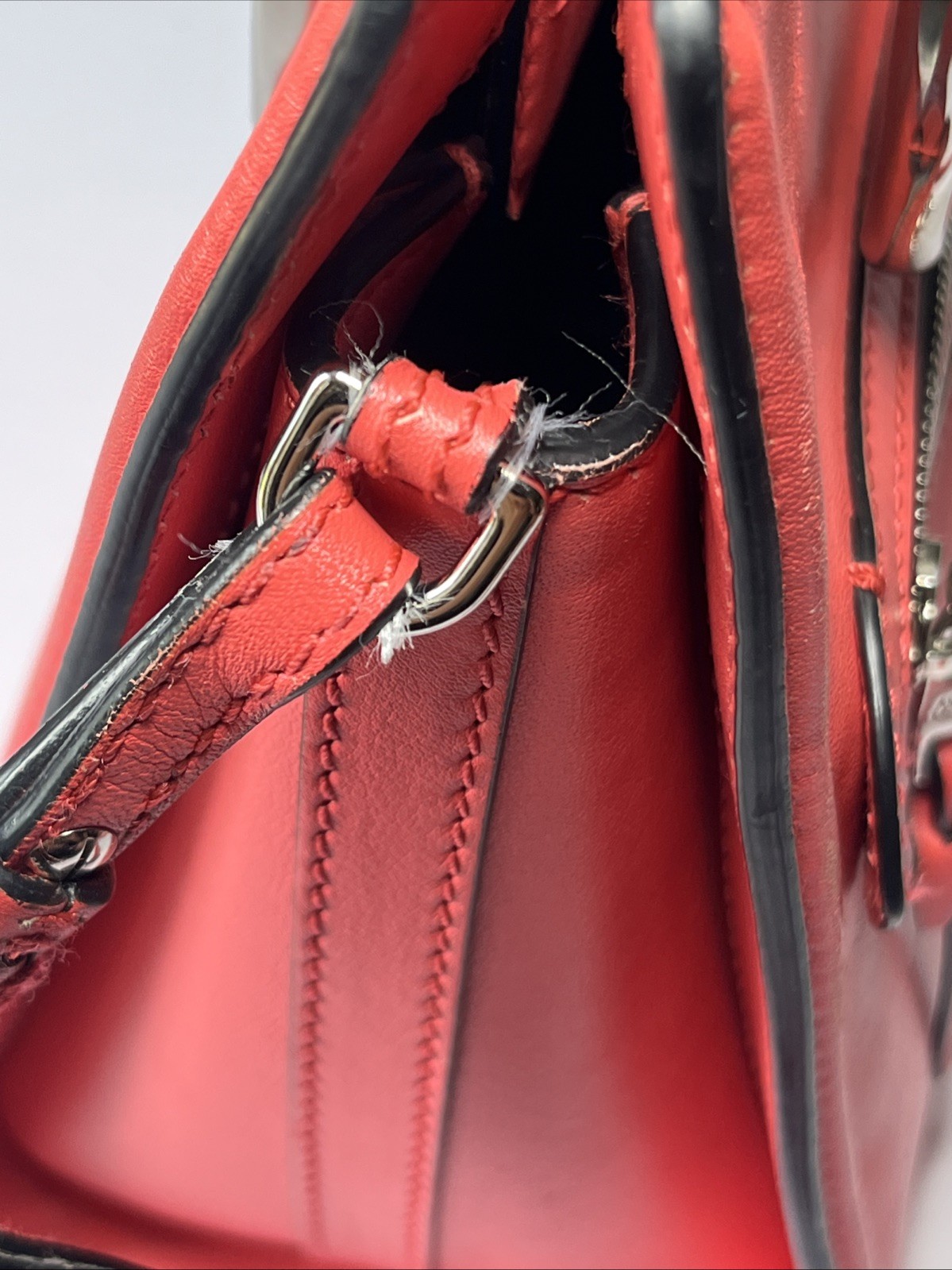 Alexander McQueen The Short Story Bag - Pink Coral Leather Spring 2021 image 6