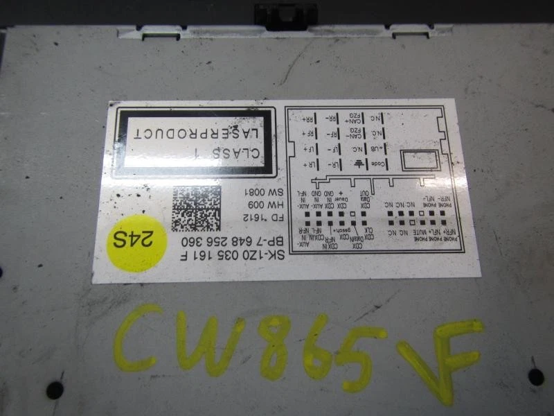 1Z0035161M AUDIOSYSTEM / RADIO-CD / 1Z0035161F / 15276658 FÜR SKODA OCTAVIA BERL - Bild 2 von 4