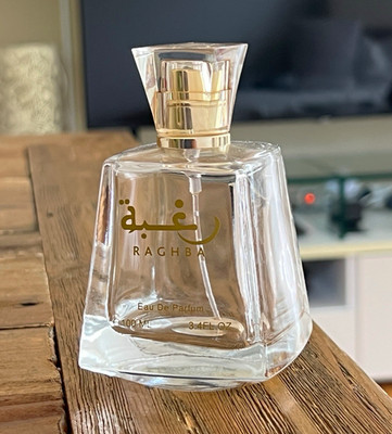 Lattafa Raghba Eau de Parfum 100 ml LEERE Flakon Parfumflasche