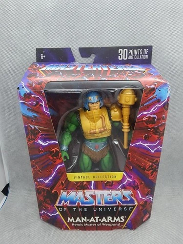 MOTU Masters of The Universe Masterverse Vintage Collection MAN-AT-ARMS Figure