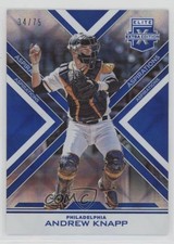 2016 Panini Elite Extra Edition Aspirations Blue 34/75 Andrew Knapp #89 0o5t