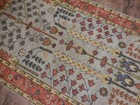 Turkish Oushak Rug, Geometric Multicolored Handmade Bohemian Rug 5x8 Ft — photo 7