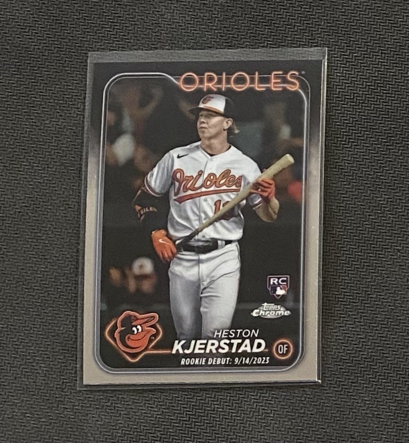 2024 Topps Chrome Update Series Heston Kjerstad #USC120 (RC)