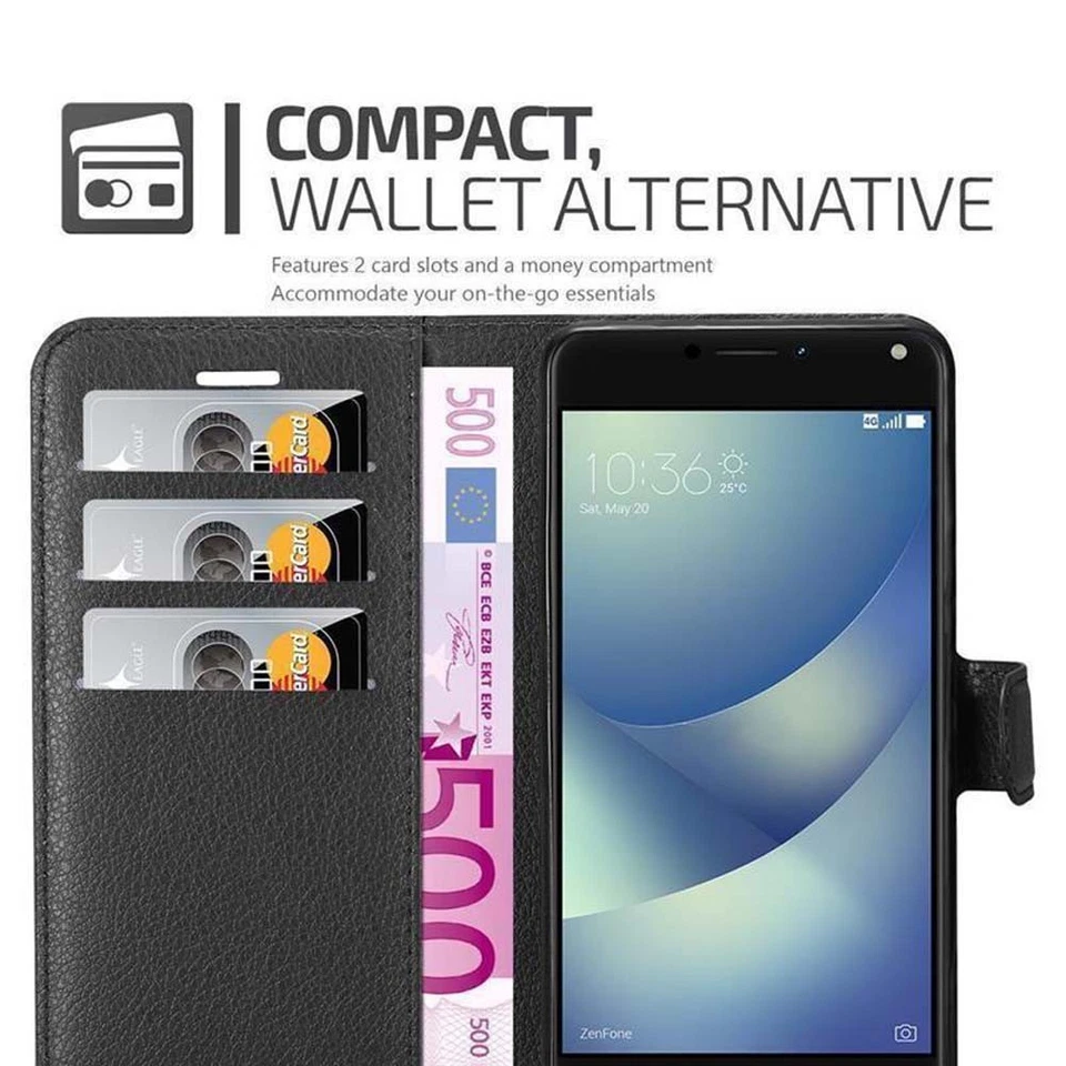 Case for Asus ZenFone 4 MAX (5,2 inch) Protection Book Wallet Phone Cover - Image 4 of 4