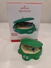 Hallmark Keepsake "Classic Turtle Sandbox -Little Tikes" 2014 Ornament