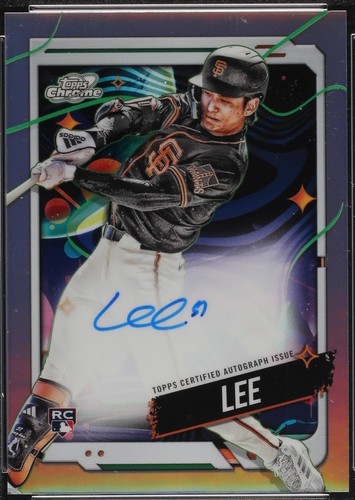 2024 Topps Jung Hoo Lee 1989 35th Anniversary Chrome Auto