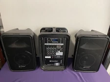 Knox Gear 8 In Active Loudspeakers Combo Set with USB SD and Bluetooth