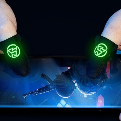 Fingertip Gaming Handschuhe mit verbessertem Grip für ernsthafte für mobile Ga