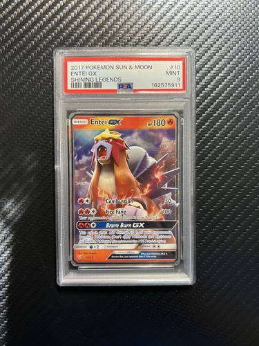 Entei-GX graded PSA 9 for sale on eBay