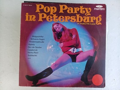 Schallplatte Vinyl LP, Pop Party in Petersburg, 24 Wodka Hits a gogo