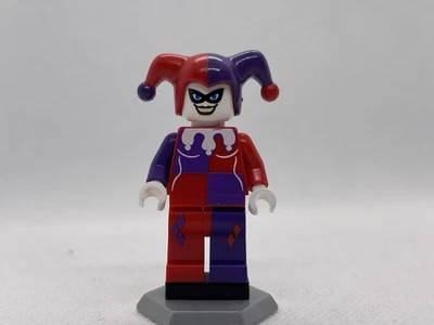 Lego - Harley Quinn (Red and Purple Variant) 2006 Custom (UV Printed) Minifigure - Image 1 of 4