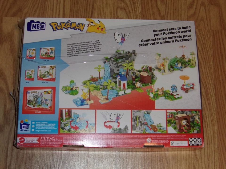 MEGA Construx Pokemon Jungle Voyage Playset Missing Bags 1 and 8 Bags are Sealed - Image 2 of 4