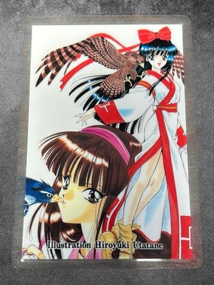 Samurai Spirits Nakoruru Idol Lami Laminated Card Rare Movic Anime Japan 1993