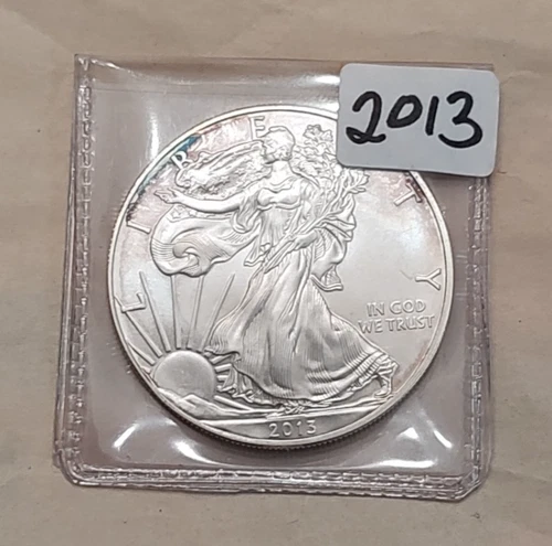 2013 American Silver Eagle  Coin 1 oz  Uncirculated 1 Ounce ASE  .999 silver